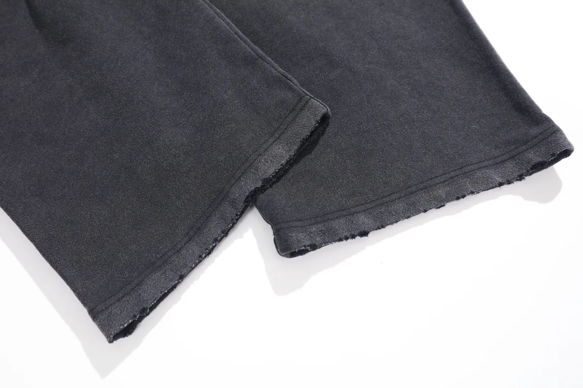 Logo-Embroidered Washed Cotton Sweats D27512974 — view 6