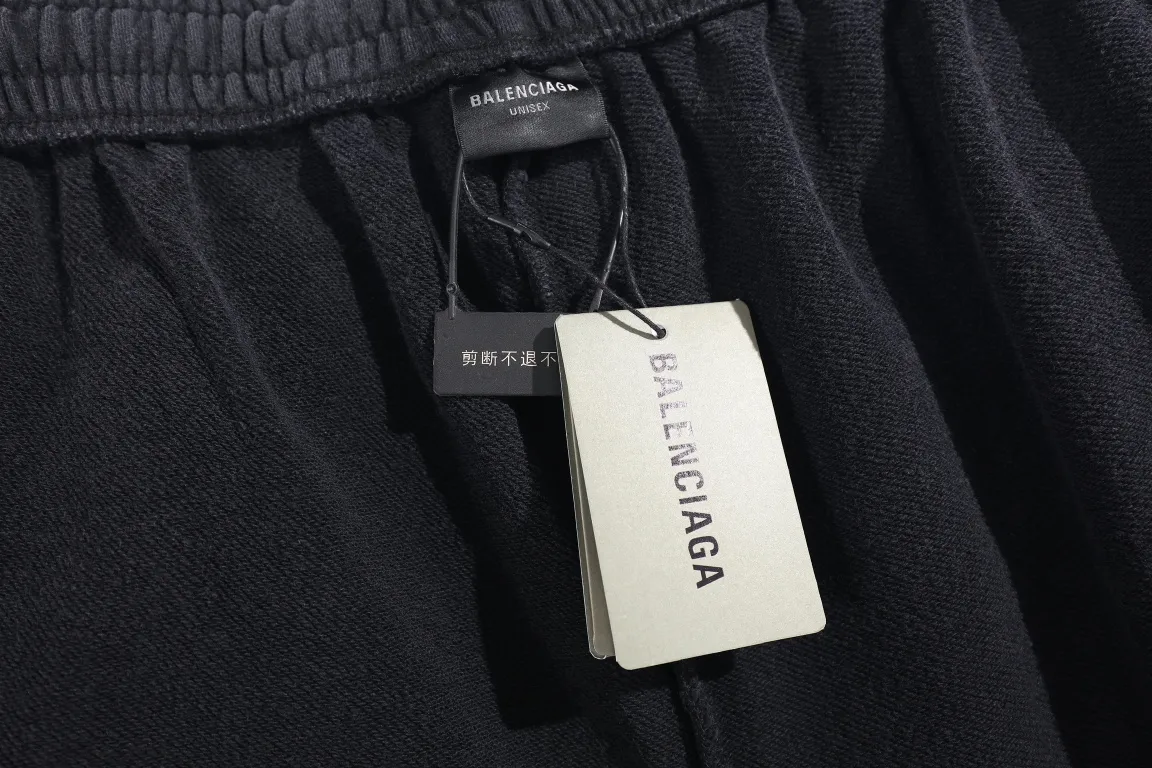 Logo-Embroidered Washed Cotton Sweats D27512974 — view 9