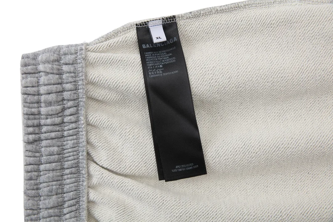 Logo-Embroidered Distressed Cotton-Blend Sweatpants D32512997 — view 7