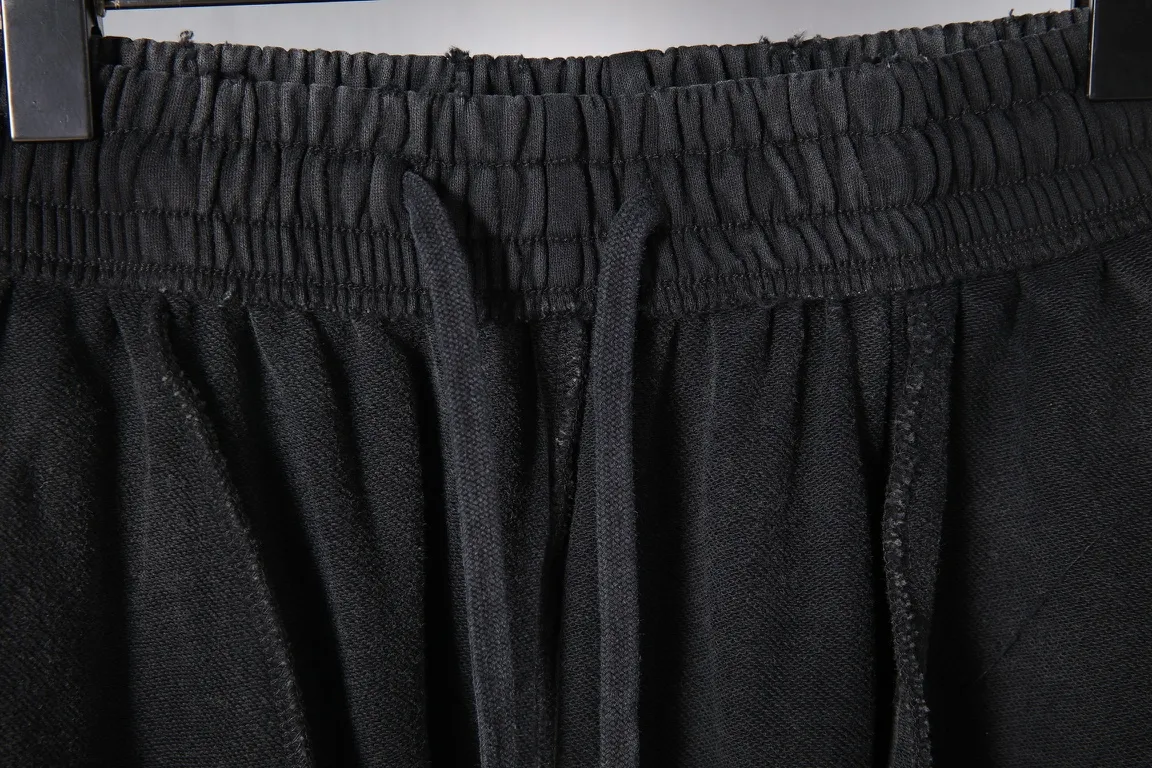 Distressed Logo-Embroidered Cotton-Jersey Sweatpants D32512994 — view 7