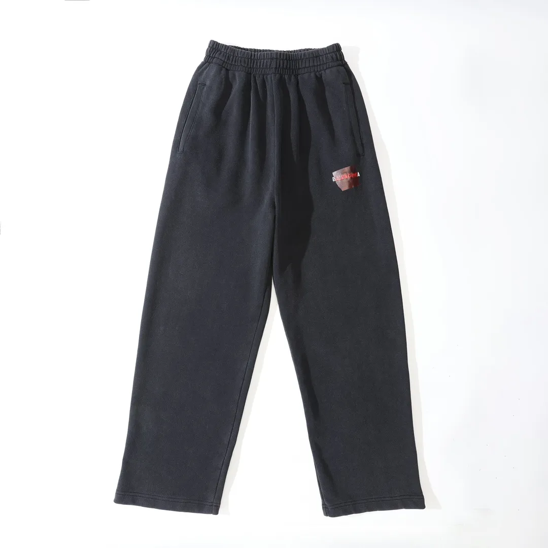 Logo Embroidered Wide-Leg Sweatpants D25512956