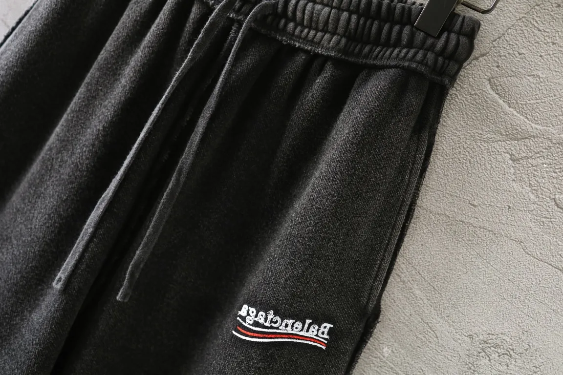 Logo-Embroidered Washed Cotton-Jersey Sweats D29912963 — view 4