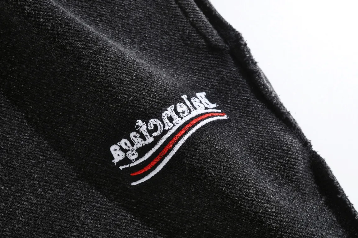 Logo-Embroidered Washed Cotton-Jersey Sweats D29912964 — view 4