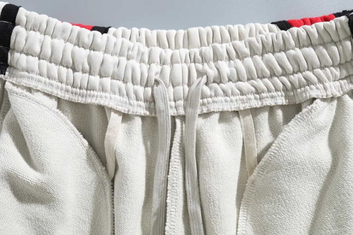 Embroidered Logo Striped Cotton Sweatpants D33912952 — view 7