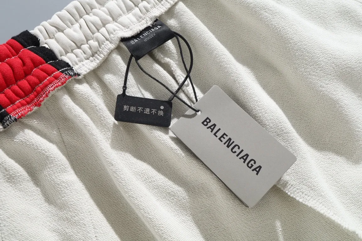 Embroidered Logo Striped Cotton Sweatpants D33912952 — view 9