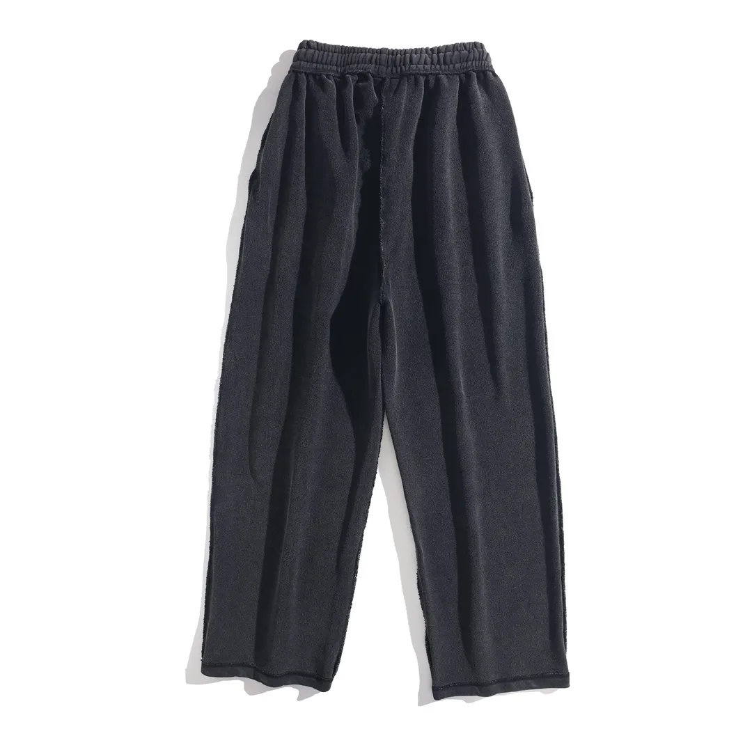 Logo-Embroidered Washed Cotton Sweatpants D29912940 — view 2
