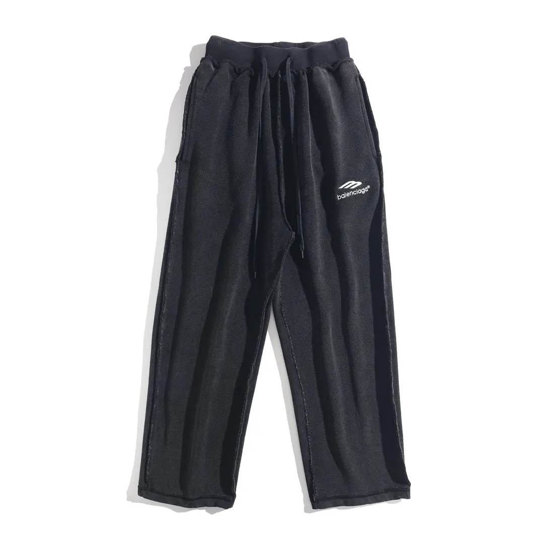 Logo-Embroidered Distressed Cotton-Jersey Sweatpants D29912938