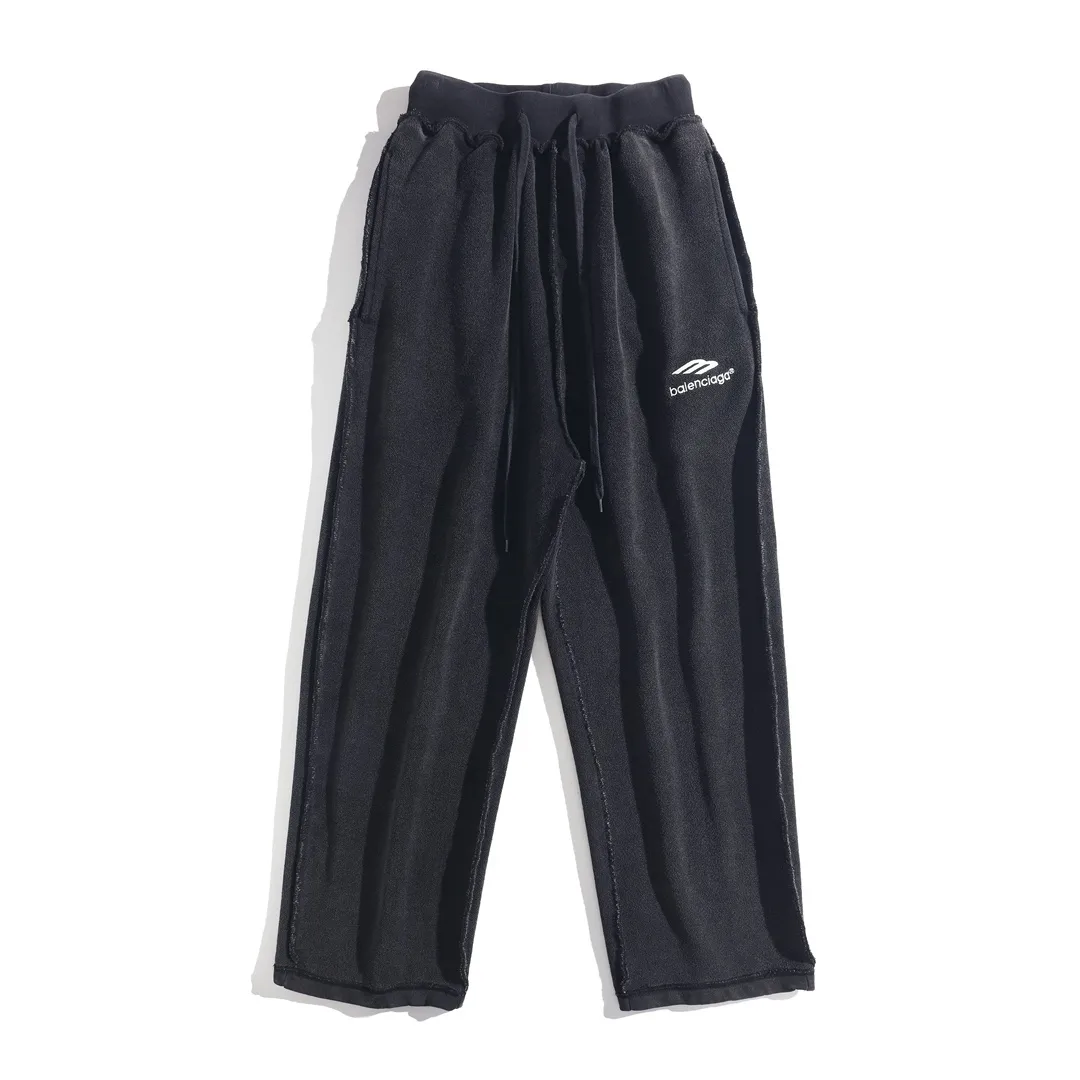 Logo-Embroidered Distressed Cotton-Jersey Sweatpants D29912938
