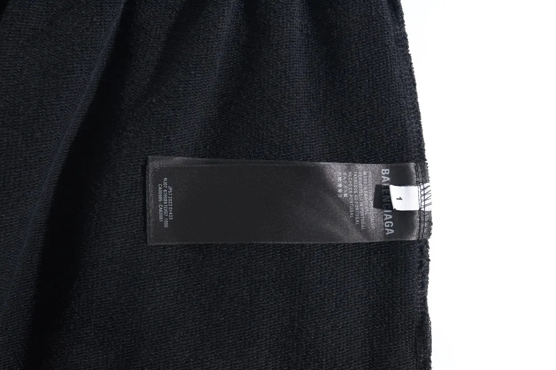 Logo-Print Distressed Cotton-Blend Sweatpants D31912932 — view 8
