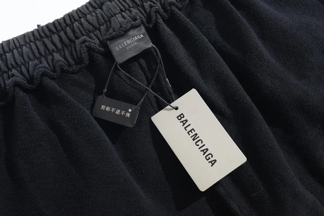 Logo-Print Distressed Cotton-Blend Sweatpants D31912932 — view 9