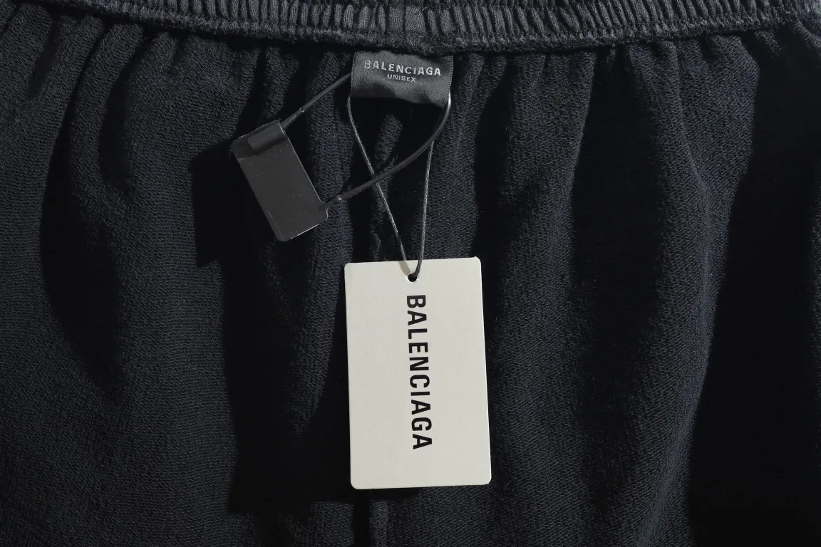 Logo Print Distressed Cotton-Jersey Sweats D29920078 — view 8