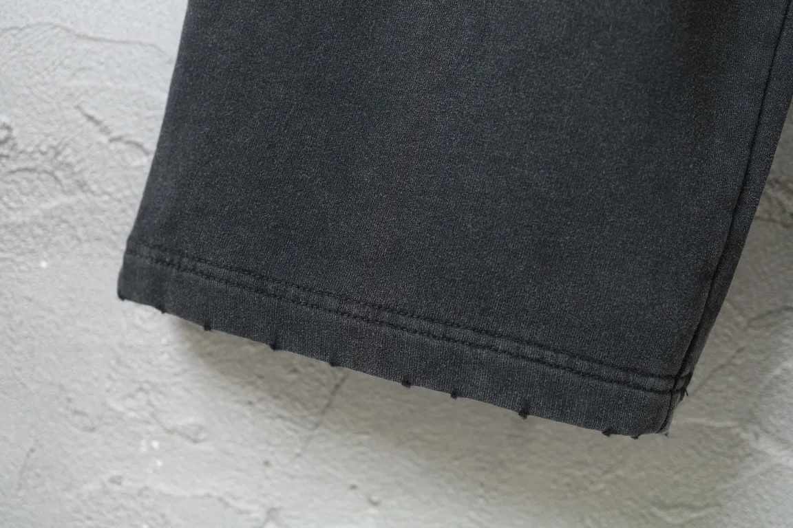 Logo Print Distressed Cotton-Jersey Sweats D29920078 — view 13