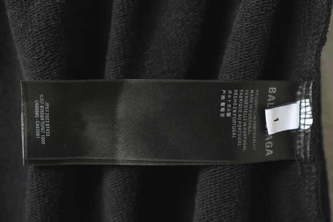 Logo Print Distressed Cotton-Jersey Sweats D29920078 — view 18