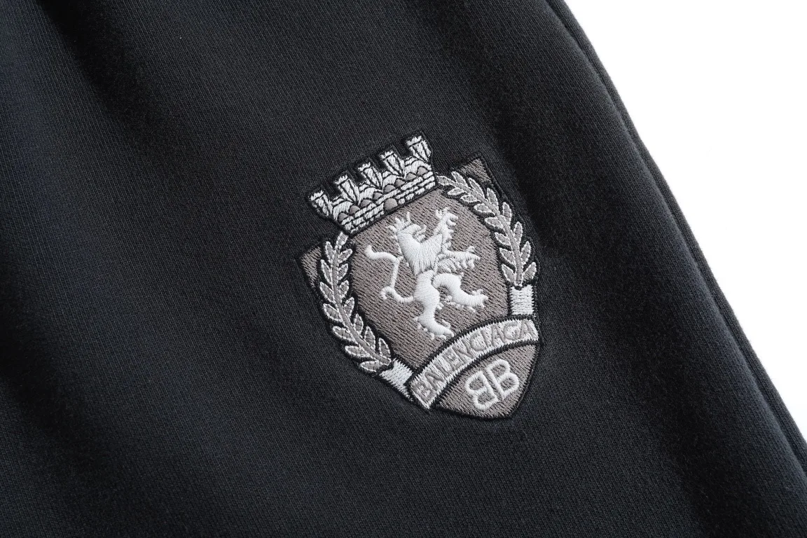 Lion Crest Embroidered Wide-Leg Sweats D25520076 — view 3