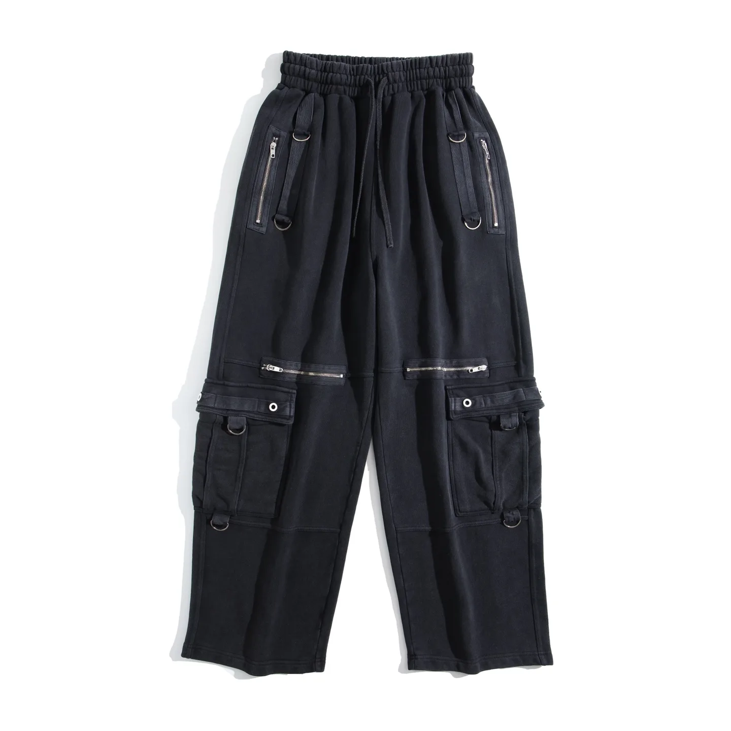 Washed Cotton Cargo Sweatpants D39922590 — view 10