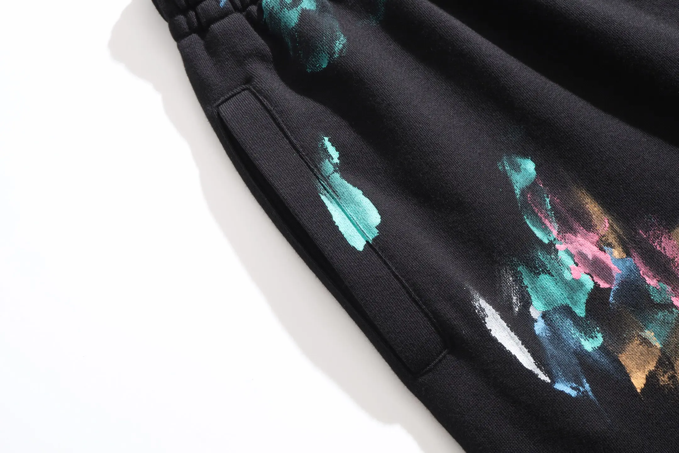 Graffiti Print Oversized Sweatpants D29922574 — view 14
