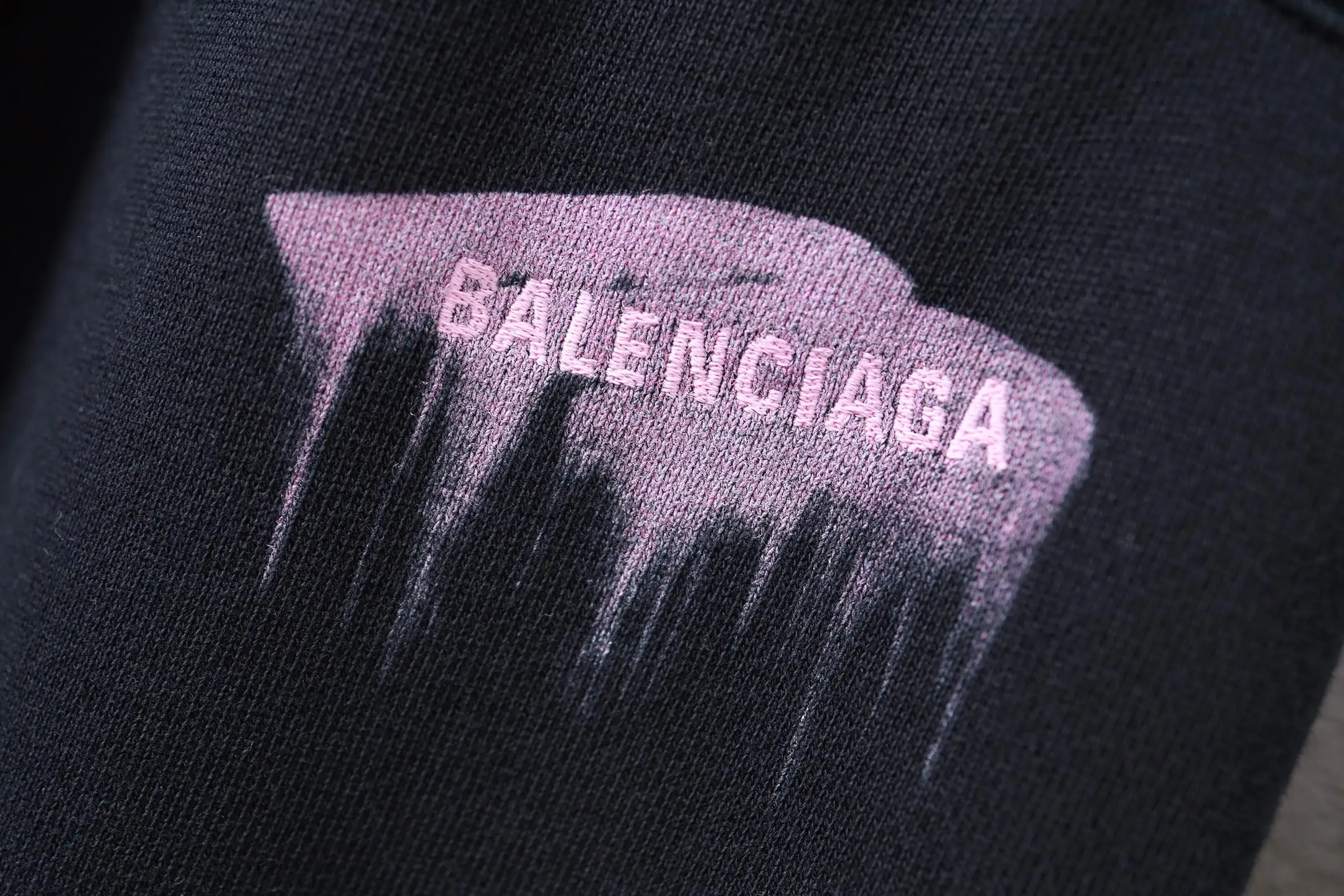 Logo Embroidered Paint-Drip Sweatpants D25922572 — view 3