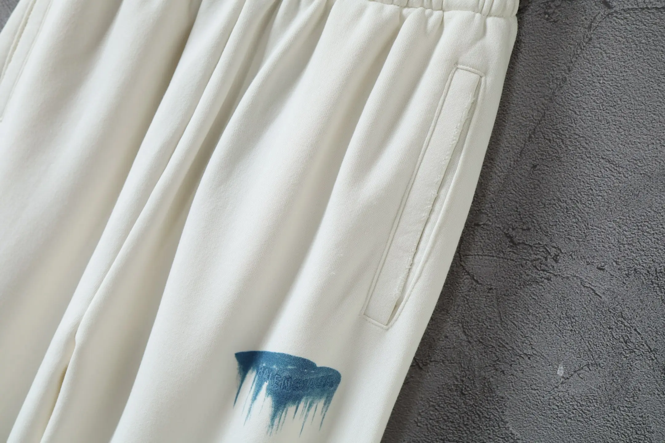 Logo Embroidered Paint-Drip Sweatpants D25922572 — view 21