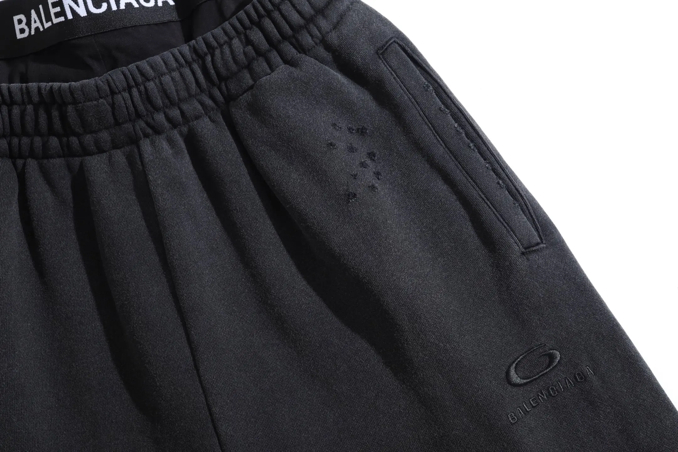 Trompe L'oeil Layered Waistband Sweatpants D25922609 — view 5