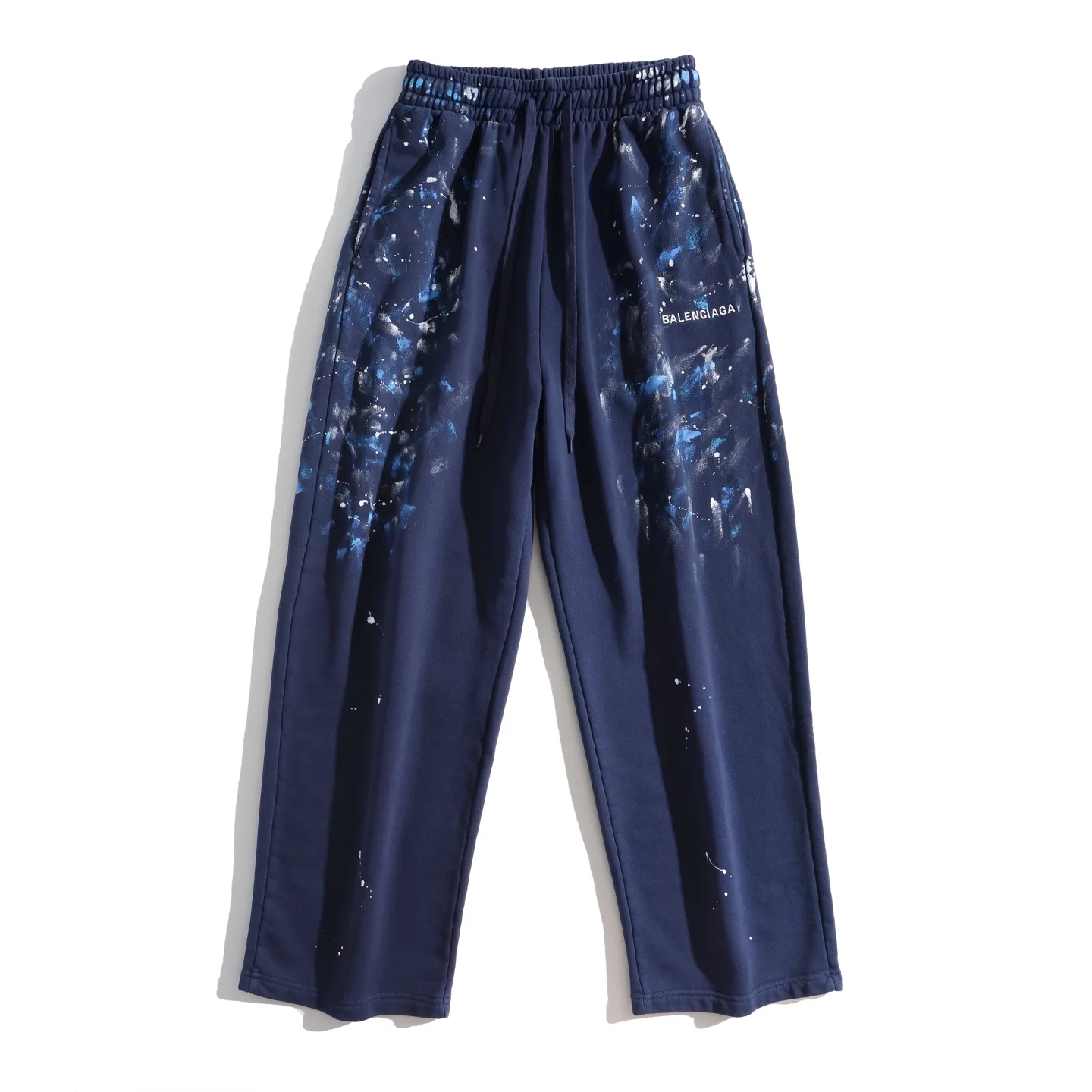 Paint-Splatter Embroidered Cotton Sweats D27920067