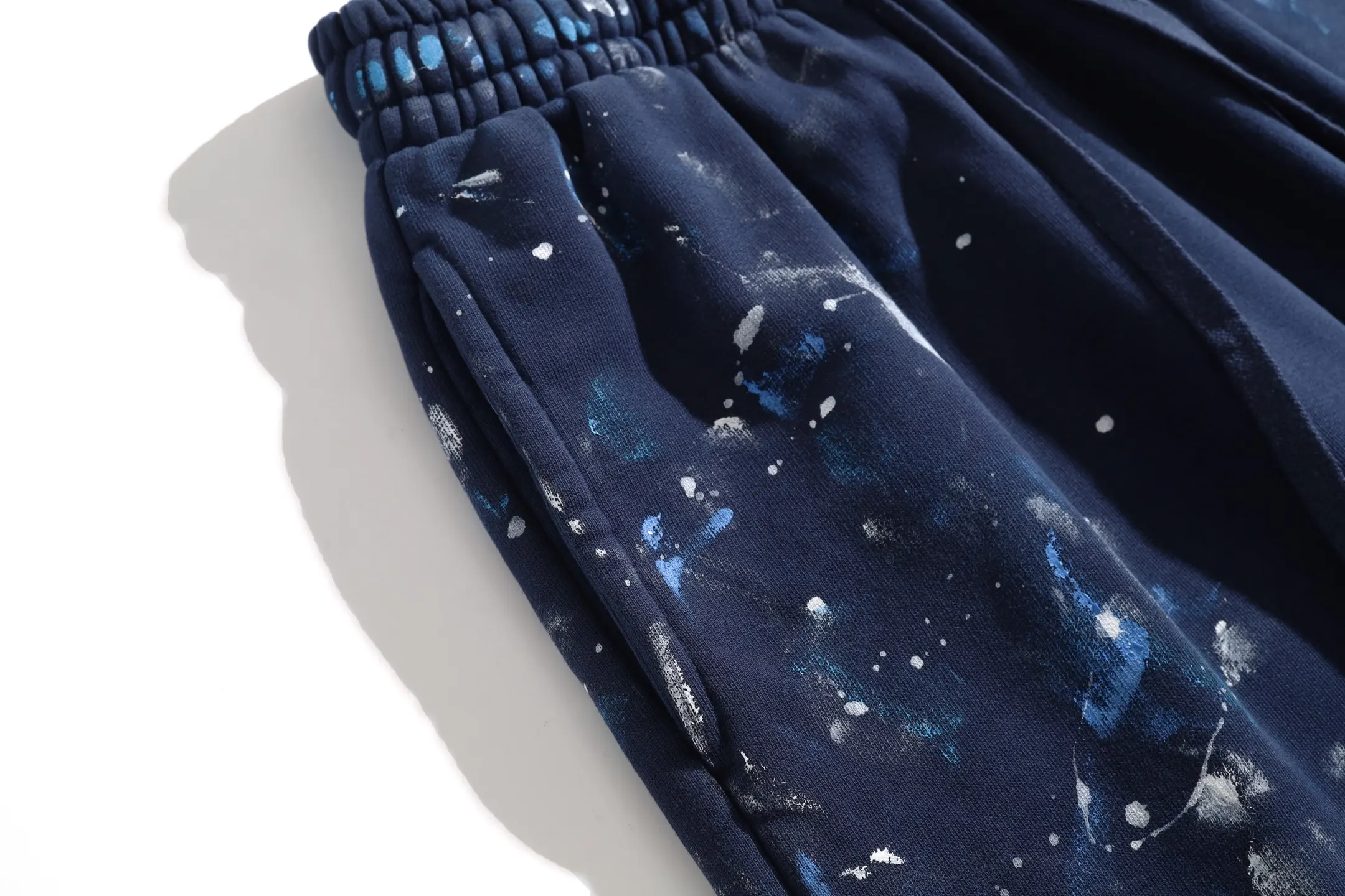 Paint-Splatter Embroidered Cotton Sweats D27920067 — view 4