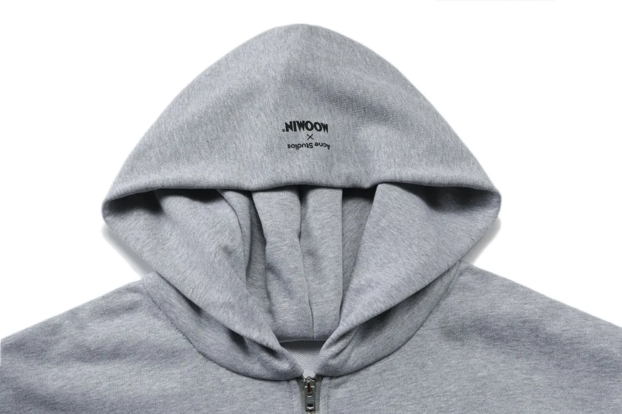 Graphic Print Zip-Up Hoodie D14015910 — view 3