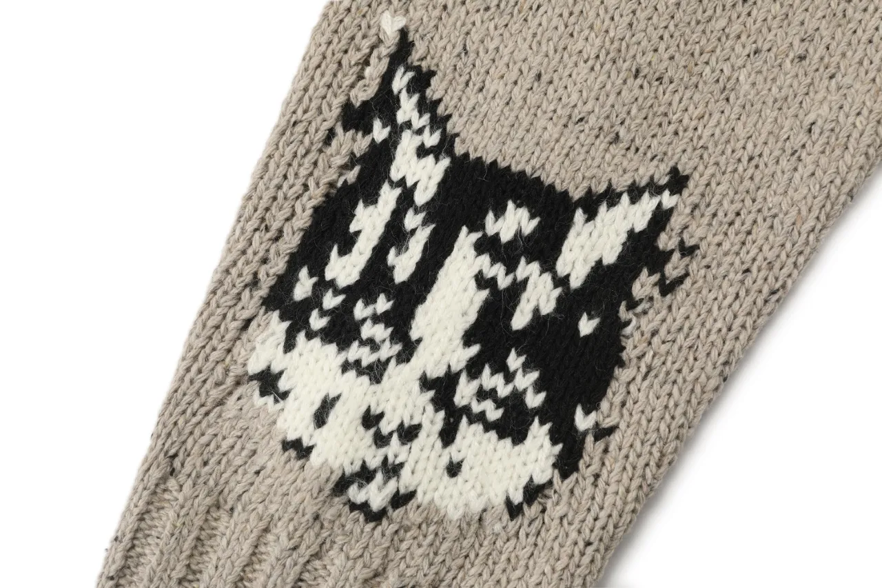 Cat-Intarsia Wool-Blend Crew-Neck Sweater D11015908 — view 5