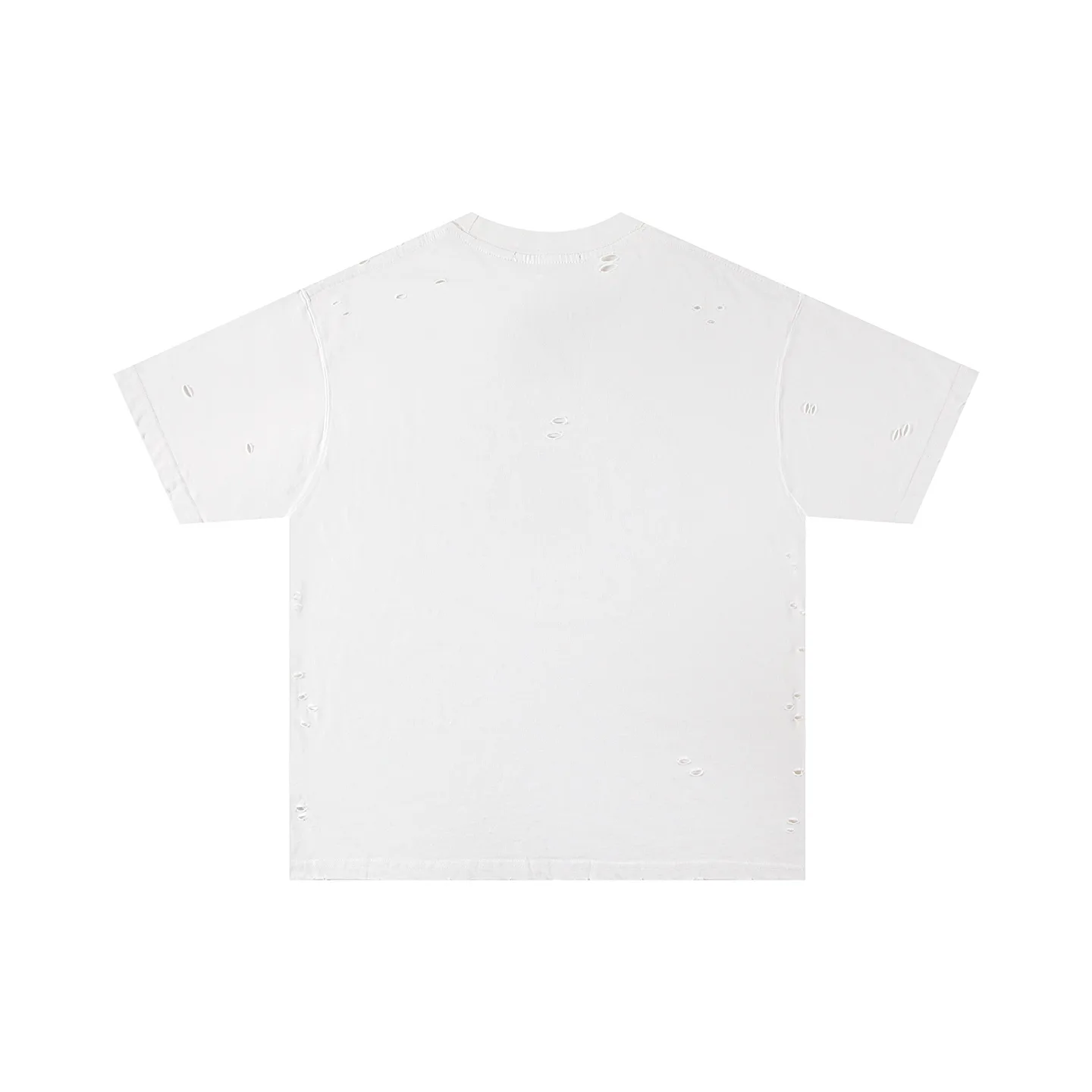 Distressed Logo Stamp Oversized T-Shirt D11011787 — view 3