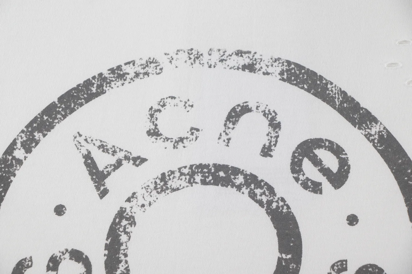 Distressed Logo Stamp Oversized T-Shirt D11011787 — view 5