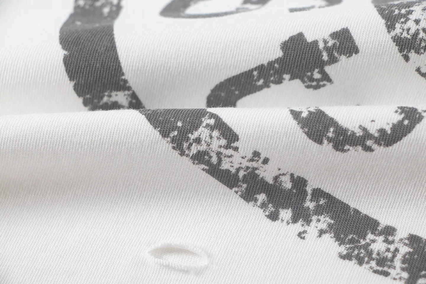 Distressed Logo Stamp Oversized T-Shirt D11011787 — view 6