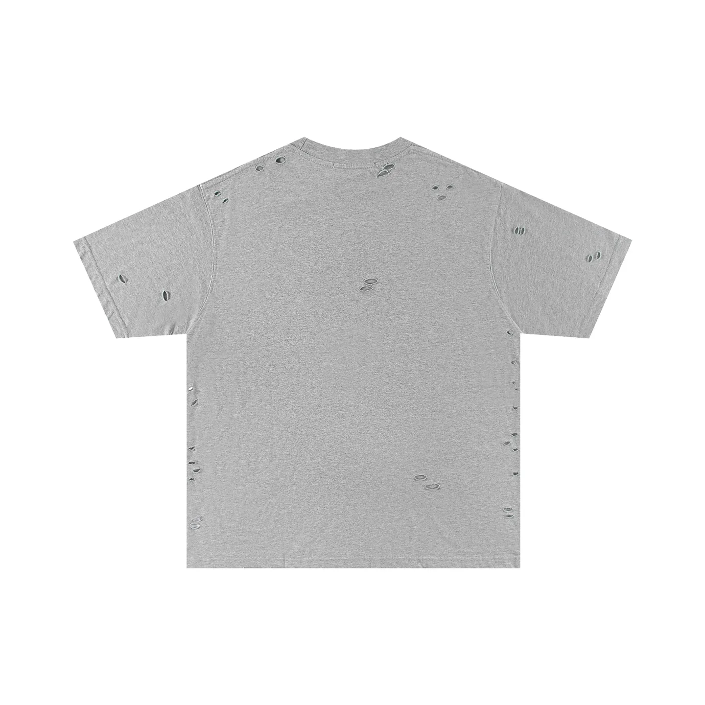 Distressed Logo-Print Cotton T-Shirt D11011789 — view 3
