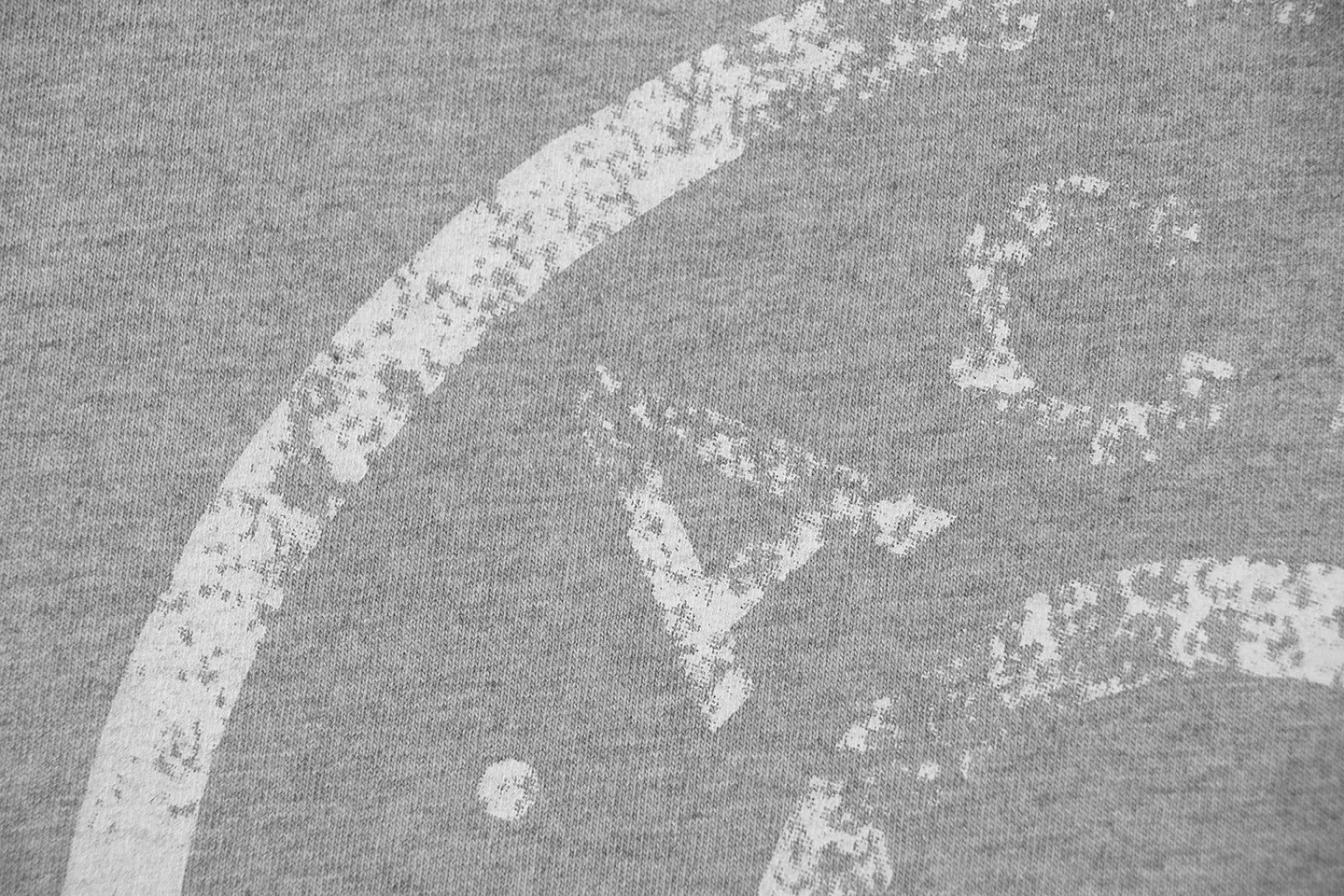 Distressed Logo-Print Cotton T-Shirt D11011789 — view 5