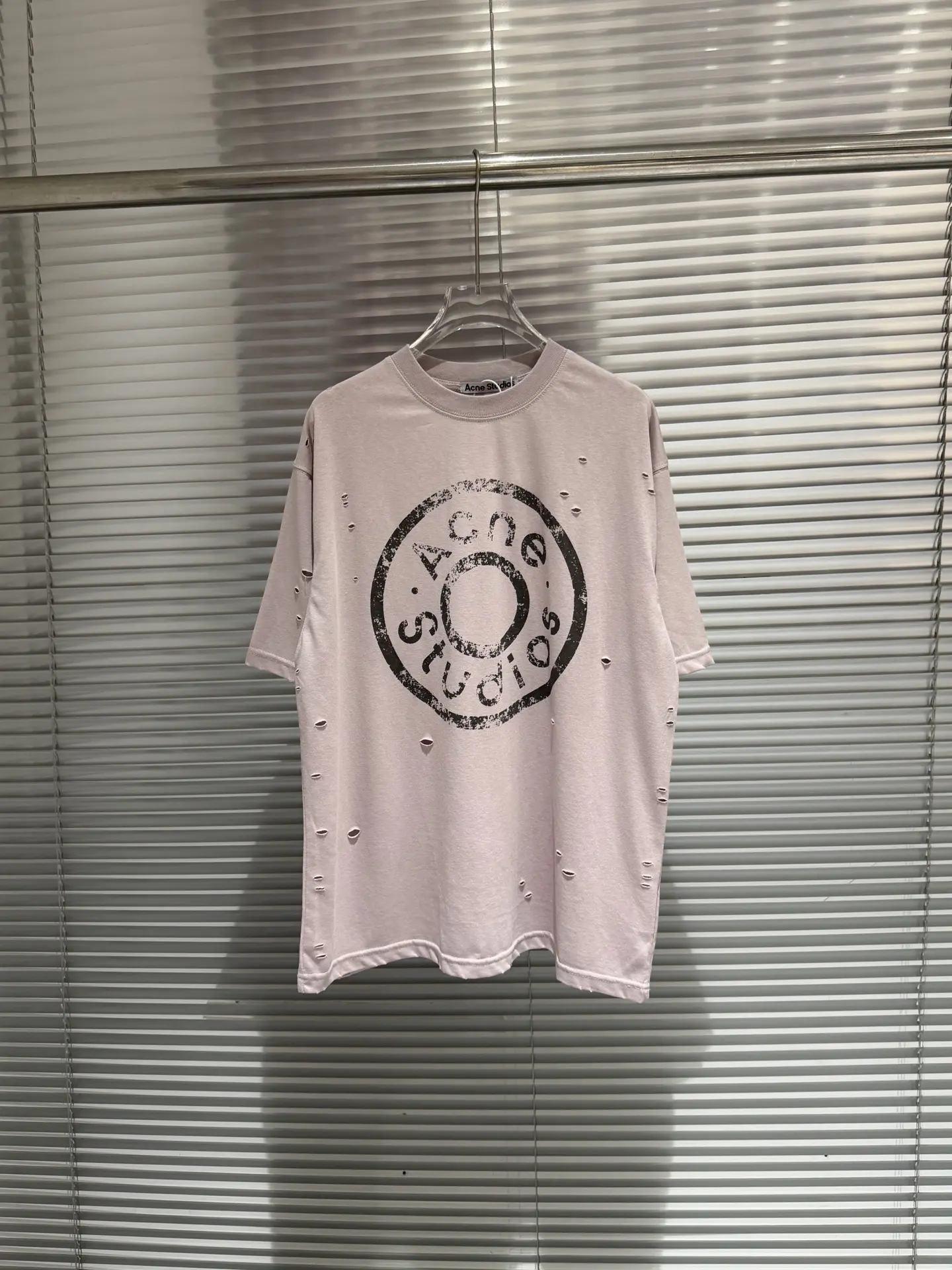 Distressed Logo-Print Cotton T-Shirt D9511775