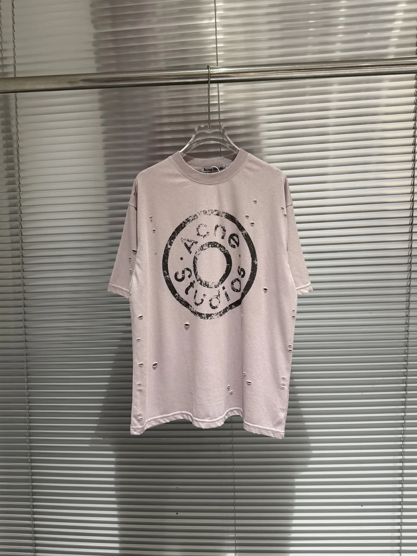 Distressed Logo-Print Cotton T-Shirt D9511775