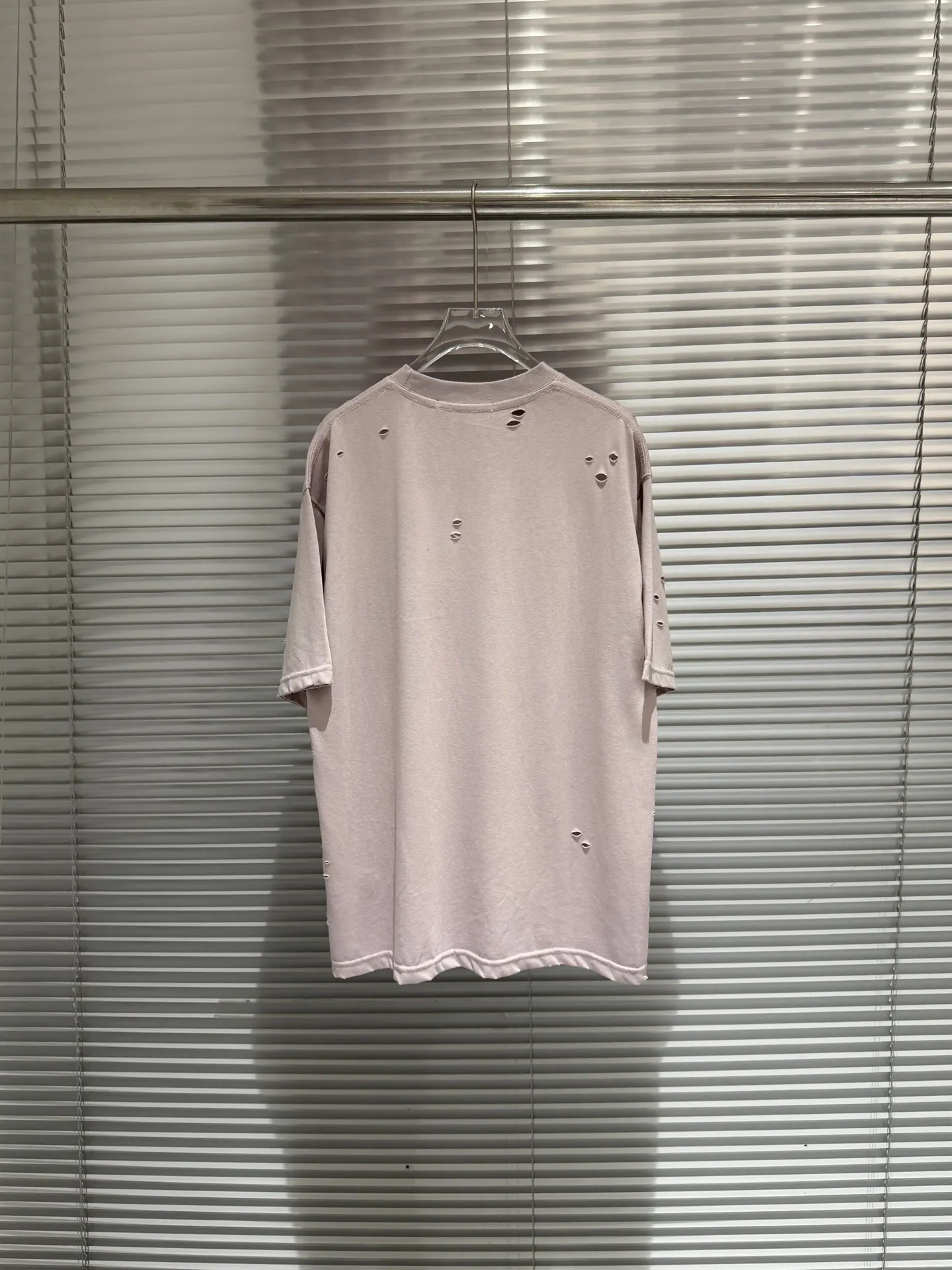 Distressed Logo-Print Cotton T-Shirt D9511775 — view 2