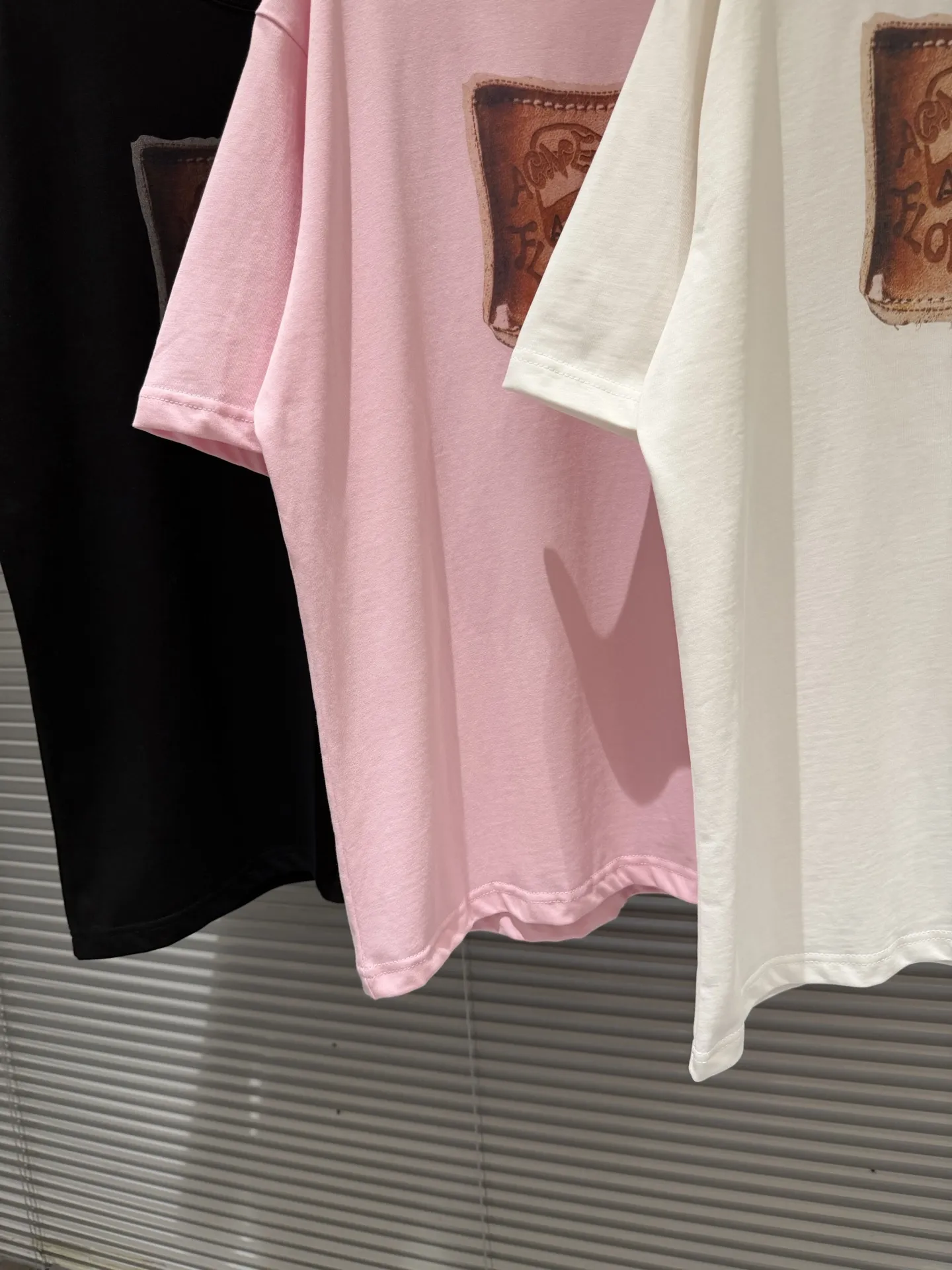 Distressed Patch Logo Oversized T-Shirt D10011795 — view 7