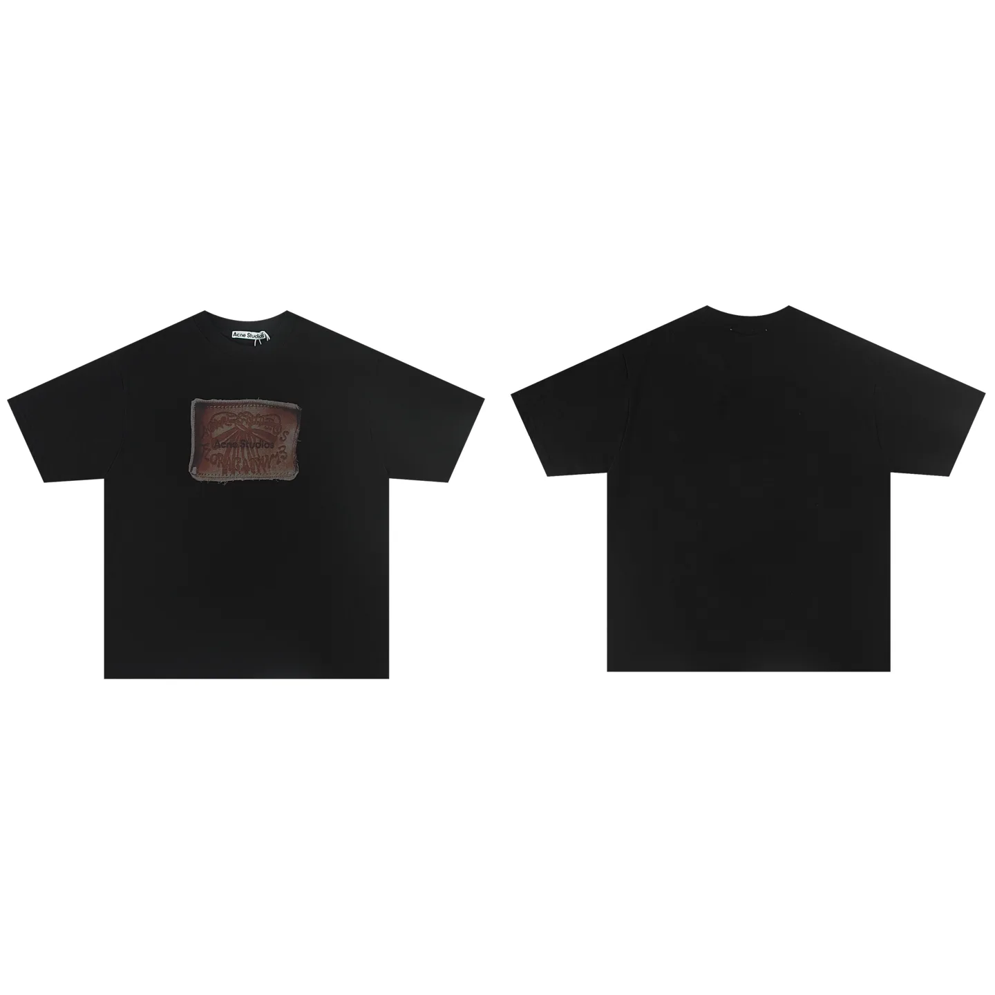 Logo Patch Oversized Cotton T-Shirt D10011798
