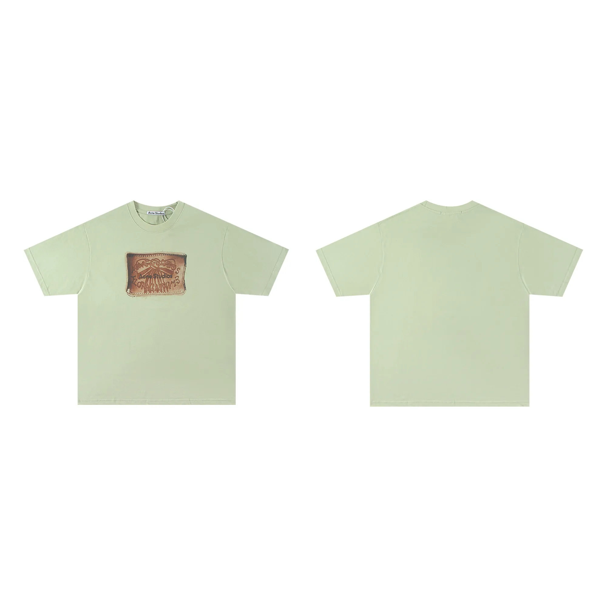 Distressed Patch Logo Oversized T-Shirt D10011792
