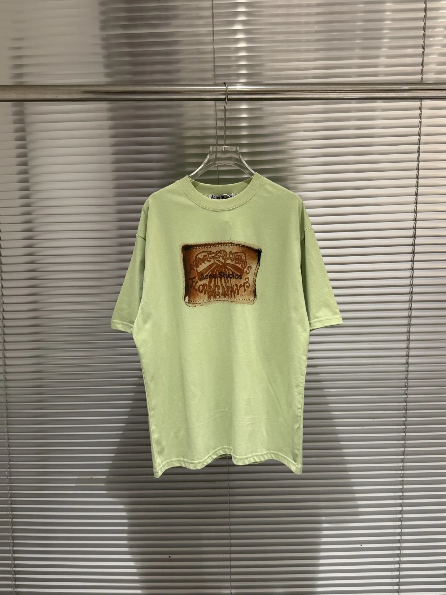 Distressed Patch Logo Oversized T-Shirt D10011791