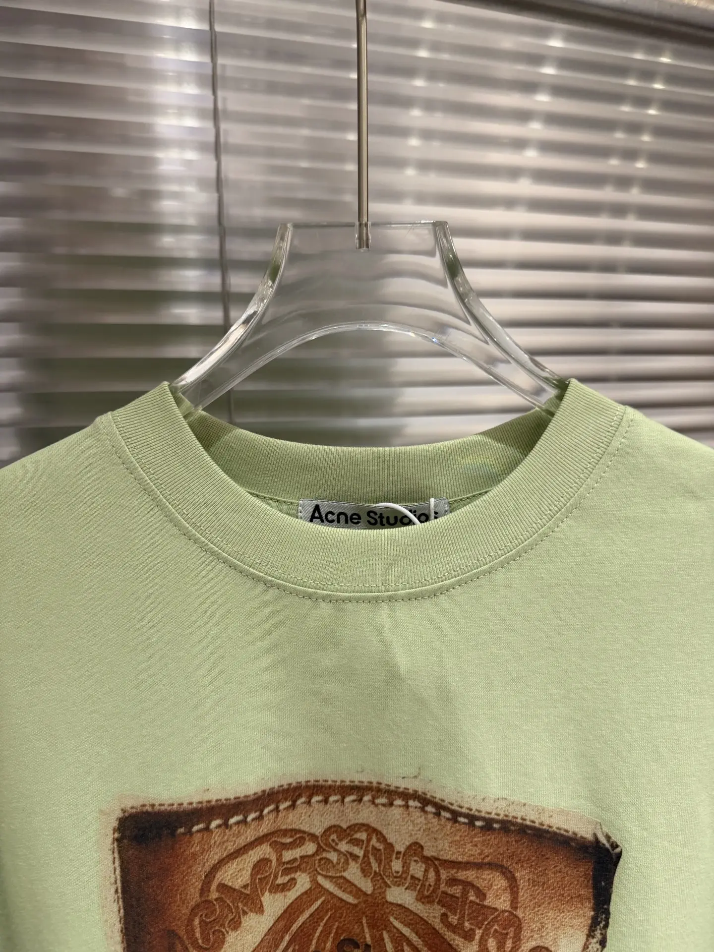 Distressed Patch Logo Oversized T-Shirt D10011791 — view 3