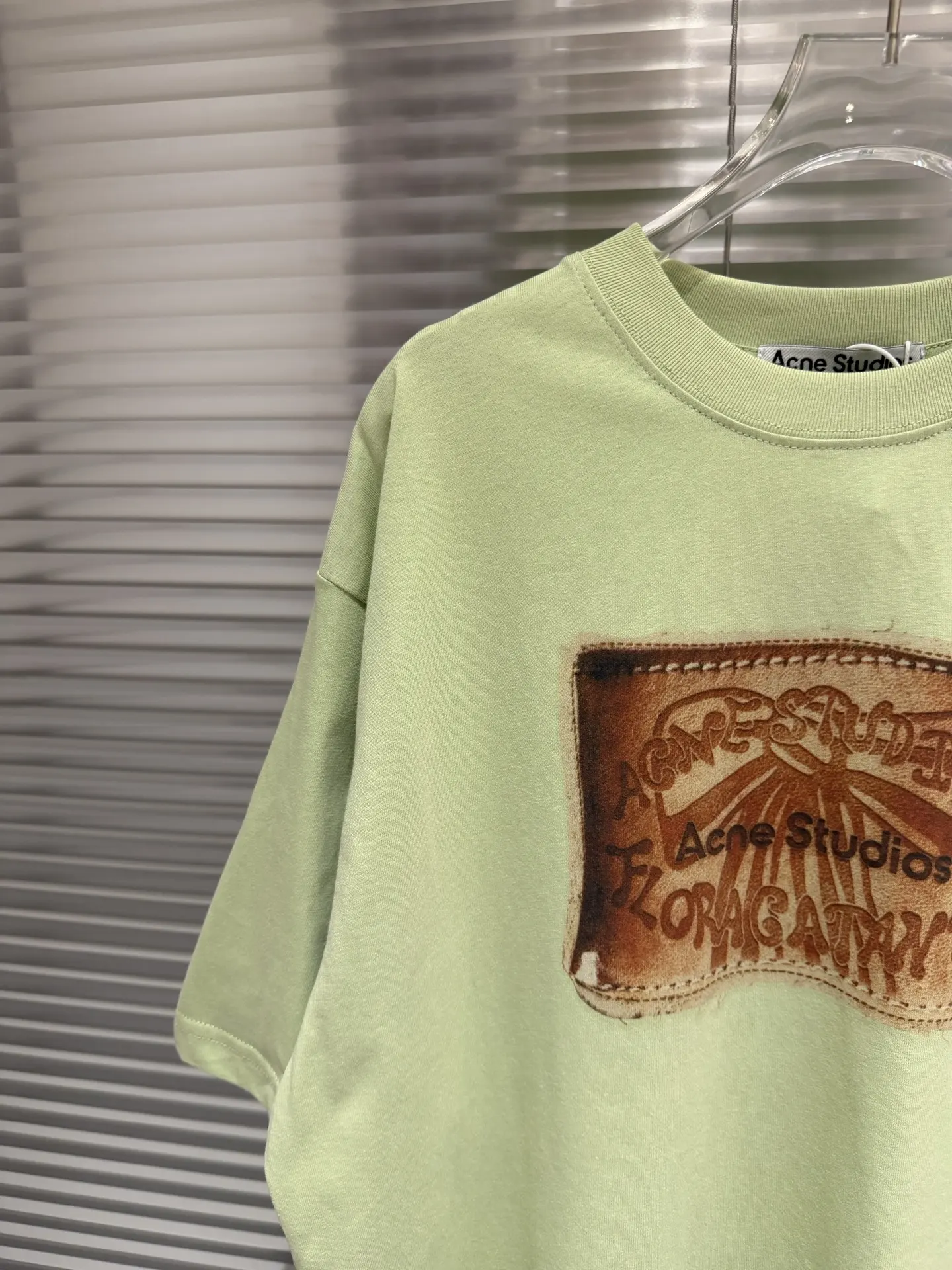 Distressed Patch Logo Oversized T-Shirt D10011791 — view 5