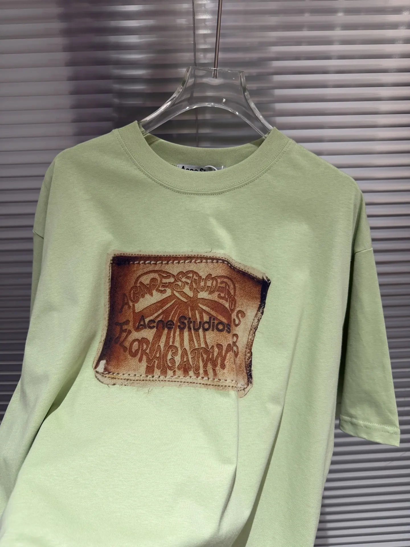 Distressed Patch Logo Oversized T-Shirt D10011791 — view 7