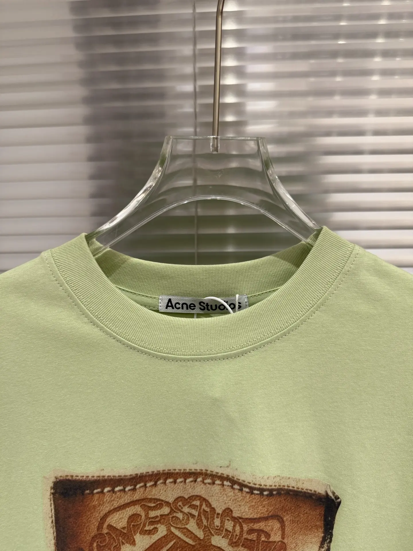 Distressed Patch Logo Oversized T-Shirt D10011791 — view 8