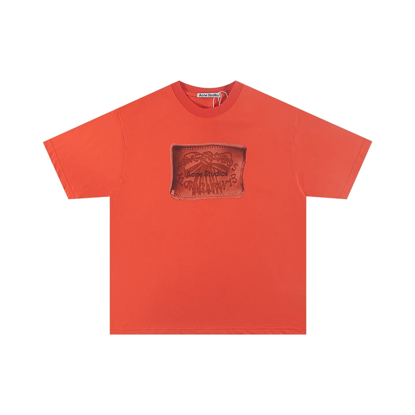 Logo Patch Oversized Cotton T-Shirt D10011794 — view 2
