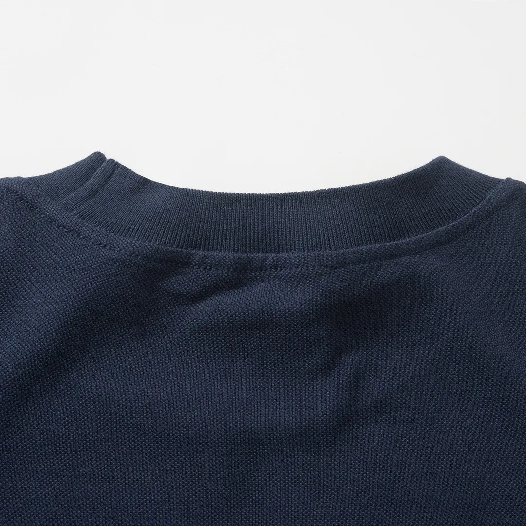 Embroidered Logo Piqué Cotton T-Shirt D10511781 — view 7