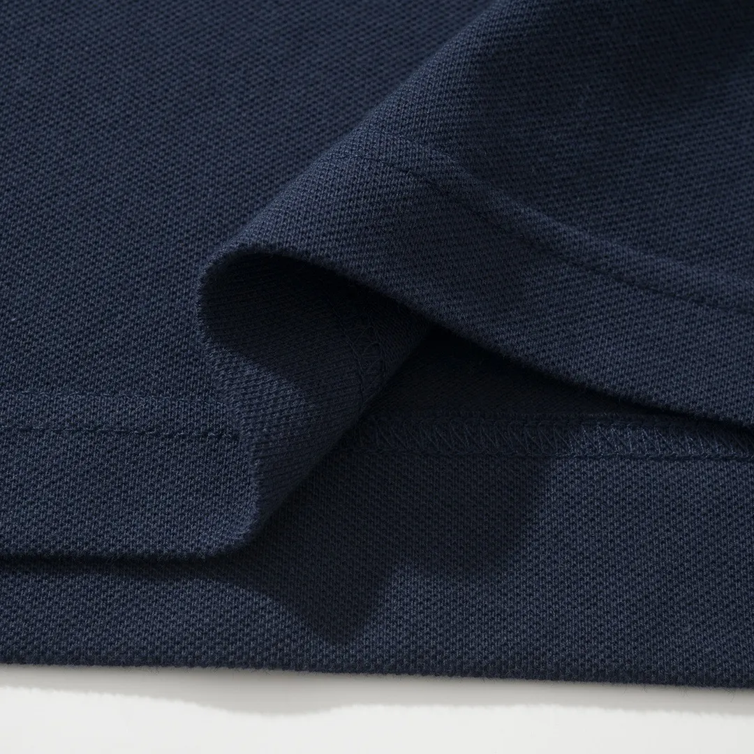 Embroidered Logo Piqué Cotton T-Shirt D10511781 — view 10