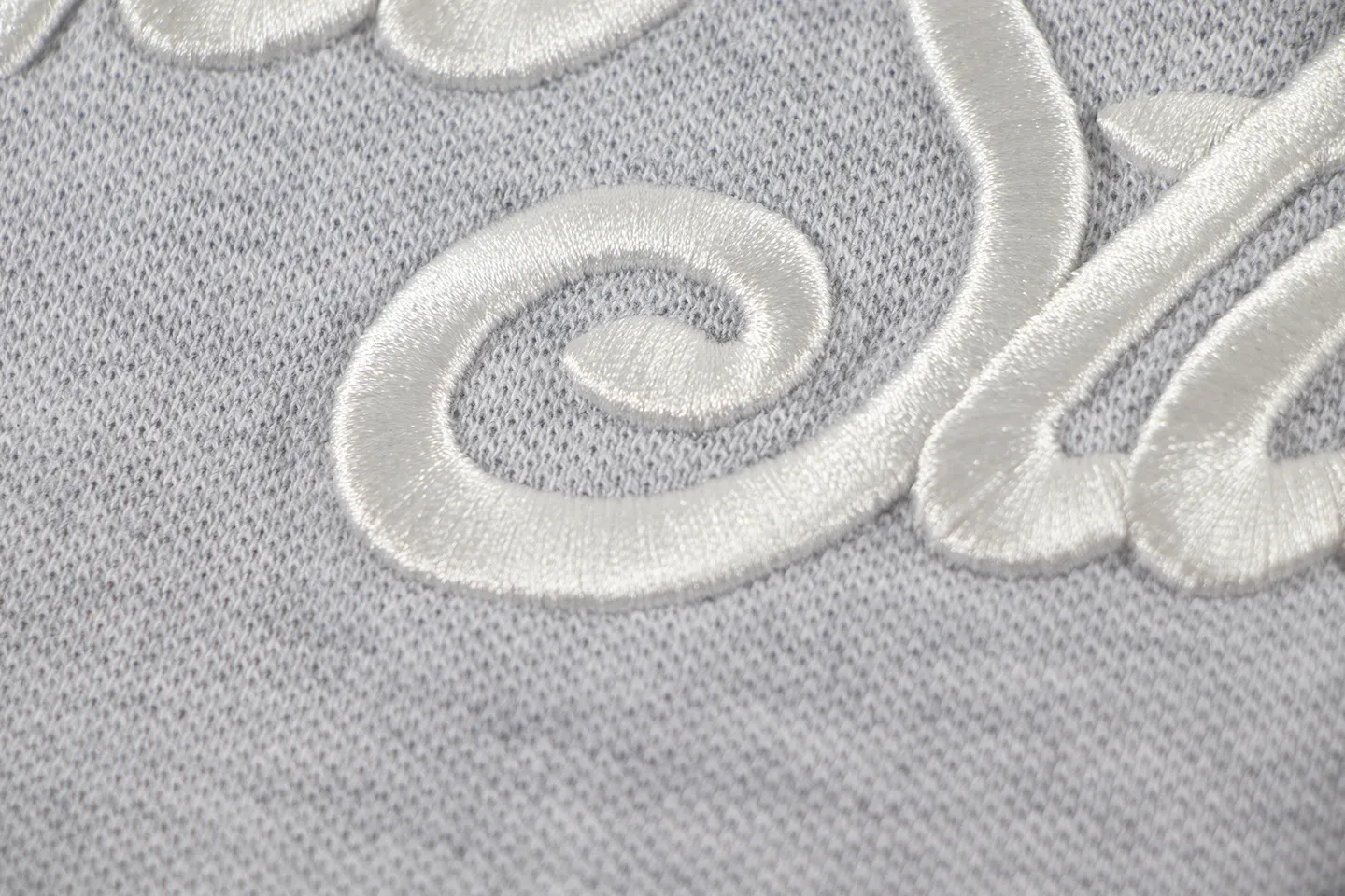 Embroidered Logo Piqué Cotton T-Shirt D10511782 — view 6