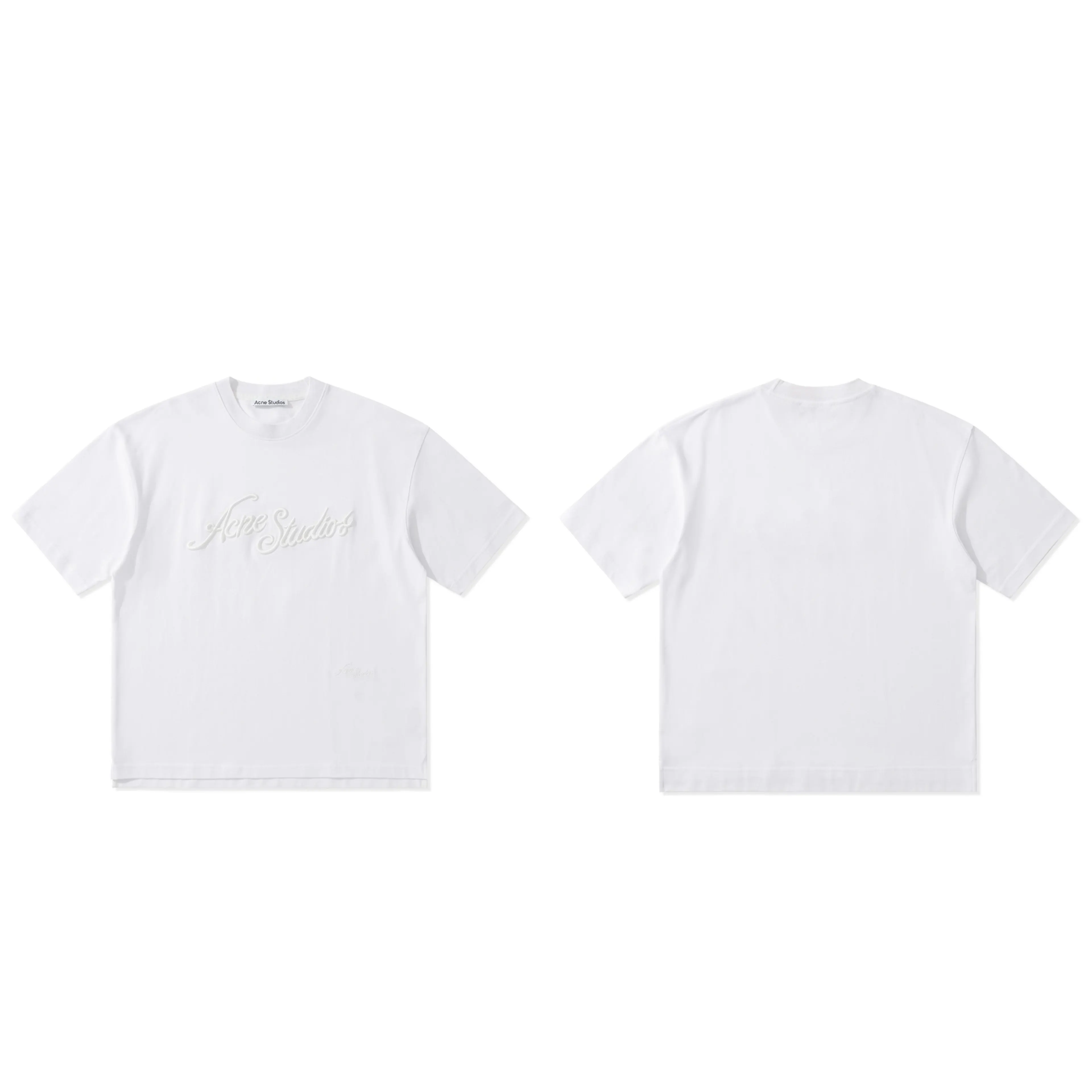 Embroidered Logo Piqué Cotton T-Shirt D10511780