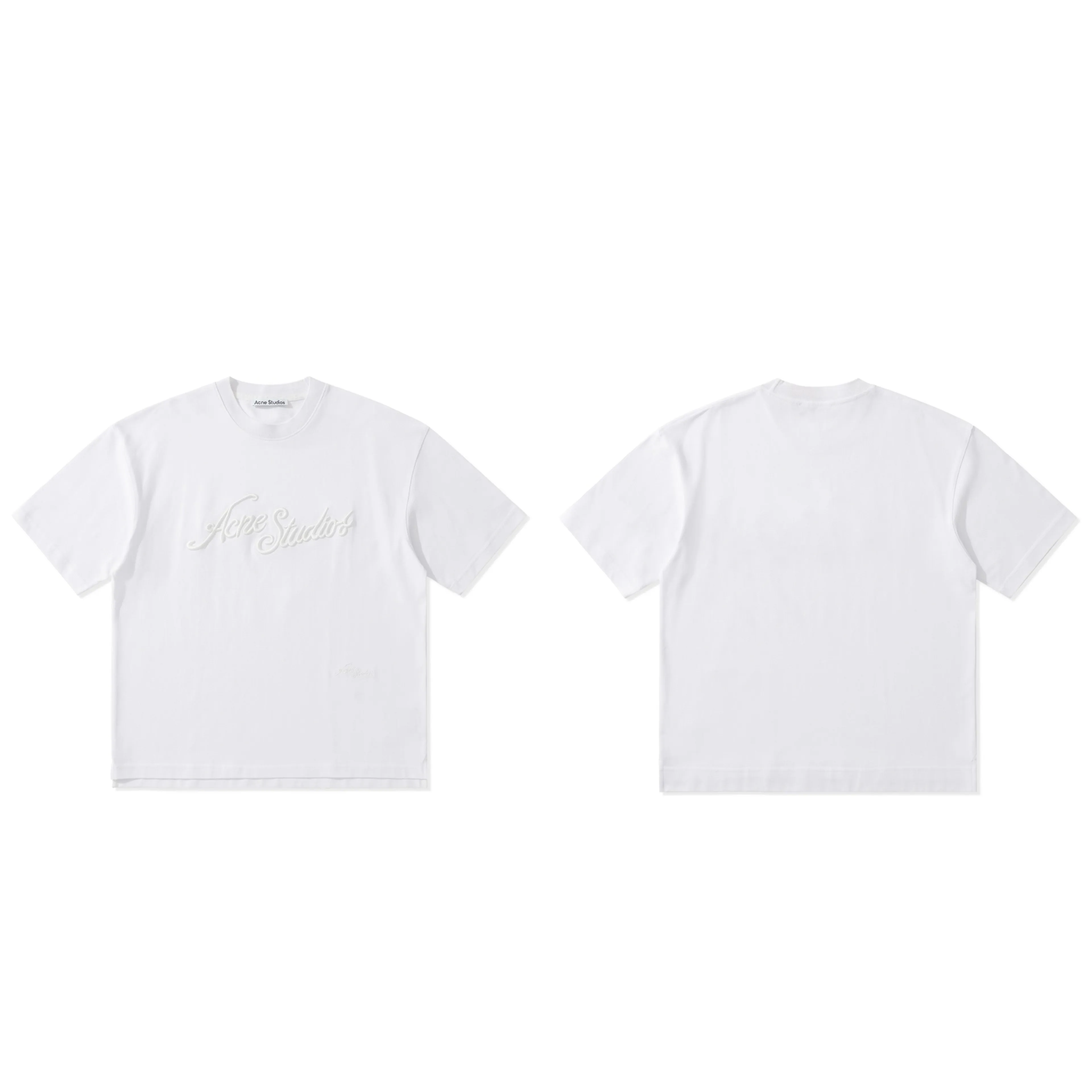Embroidered Logo Piqué Cotton T-Shirt D10511780