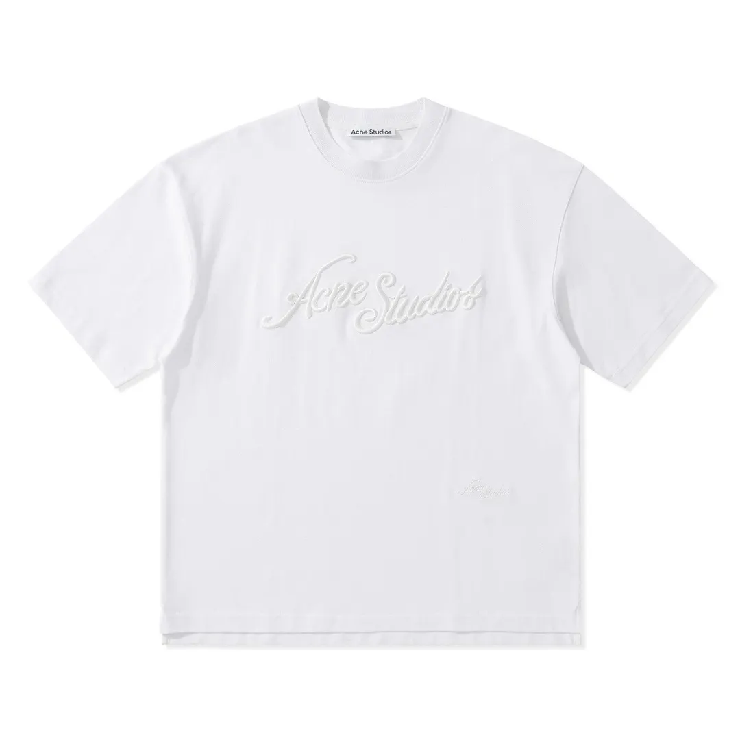 Embroidered Logo Piqué Cotton T-Shirt D10511780 — view 2